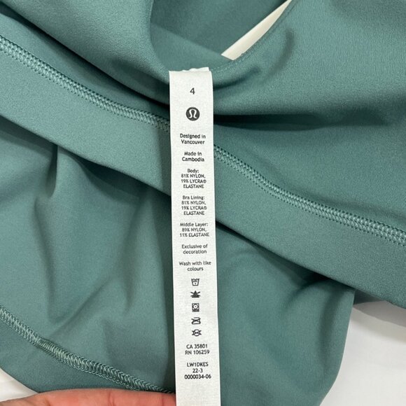Lululemon NWT Align High-Neck Tank Top Tidewater Teal - Picture 8 of 11
